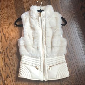 Guess faux fur vest